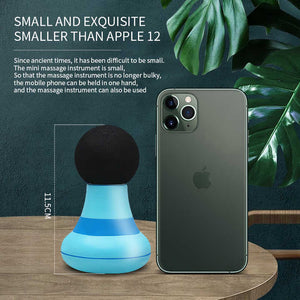 2 Pcs Grey And Green Mini Massage Gun | 6-Speed Muscle Relaxer | USB Rechargeable | Portable Fascia Massager for Home Use