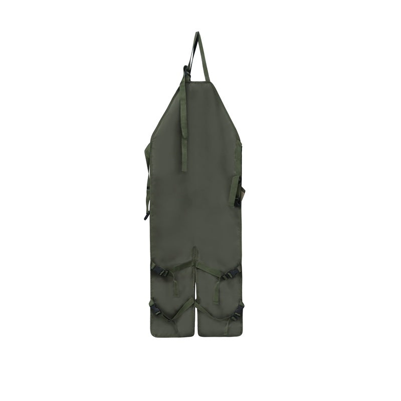Gardening Leg Apron | Green & Brown | Oxford Fabric | Multi-Pocket | 118x45cm | 450g