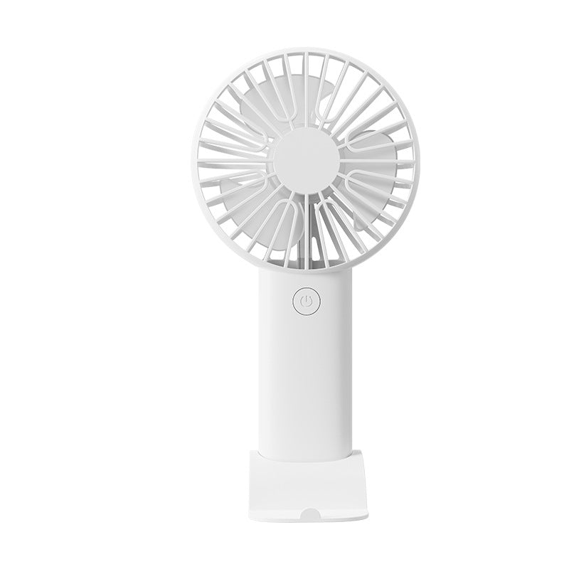2 PCS White Portable USB Fan | 3 Speed Settings | Office, Desk & Travel