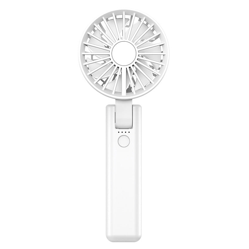 Dual-Blade Portable Neck Fan | Rechargeable USB Fan | Carabiner