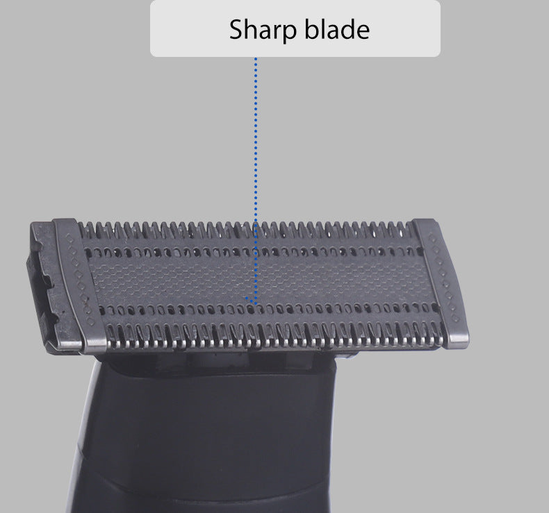 One Blade Electric Shaver for Men | Safe for Sensitive Areas | Wet/Dry Use