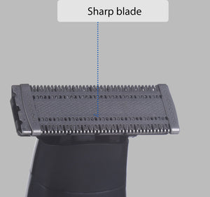 One Blade Electric Shaver for Men | Safe for Sensitive Areas | Wet/Dry Use