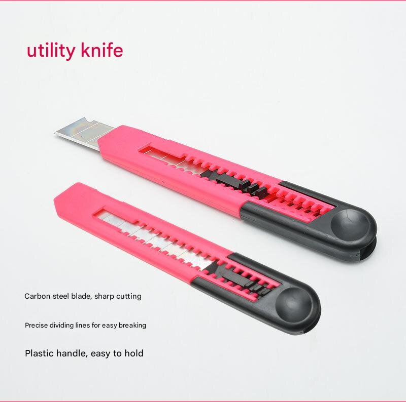 39pc Home Tool Kit | Pink | Carbon Steel Hardware Set