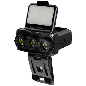 Black Rechargeable LED Headlight | Cap Light | Long Lasting | Camping Light