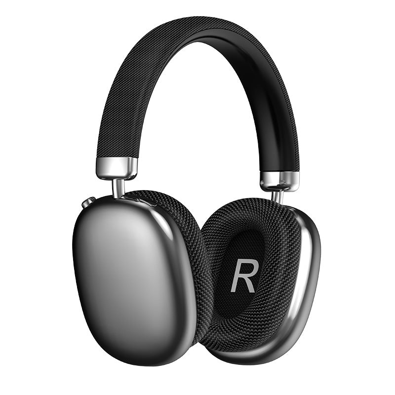 Black Wireless Over-Ear Headphones | Bluetooth 5.3 | Knob Control