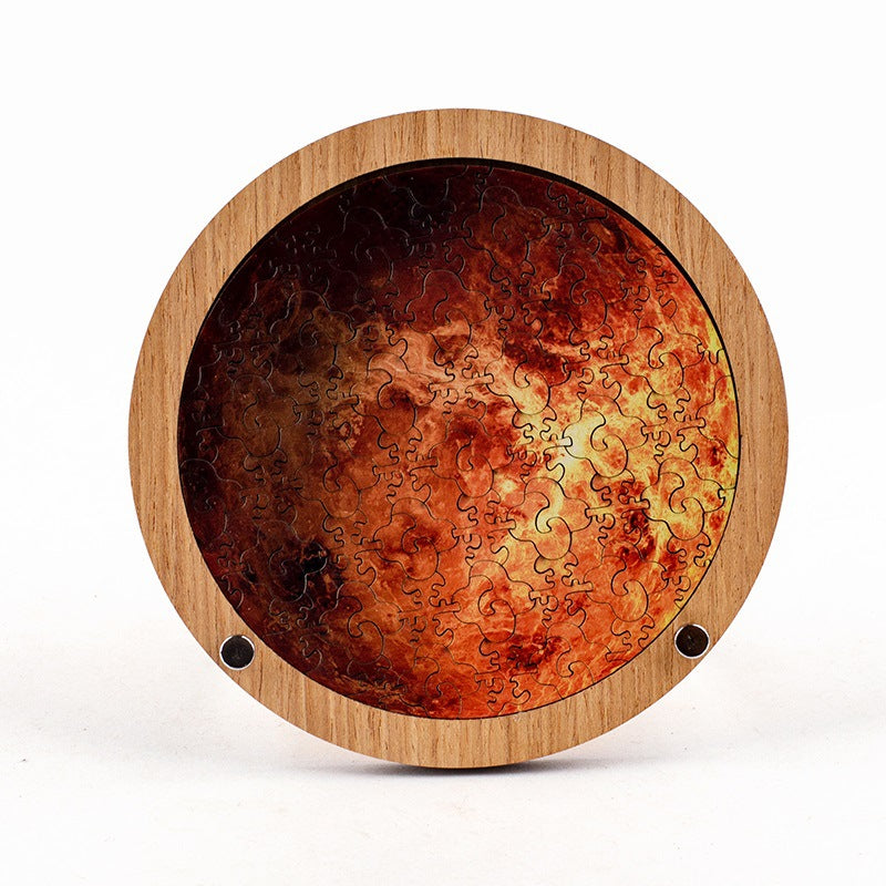Wooden Jigsaw Puzzle | Venus | 59-Piece | Solar System Theme