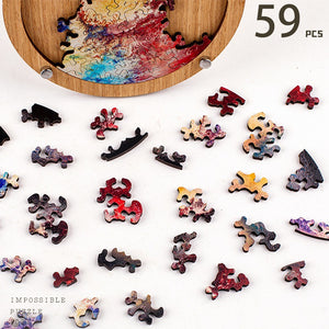 Wooden Jigsaw Puzzle | Venus | 59-Piece | Solar System Theme