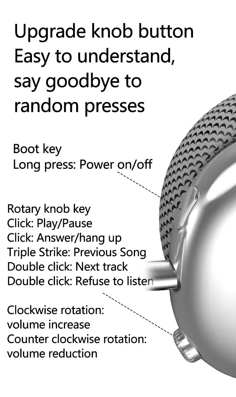 Silver Comfortable Over-Ear Headphones | Hi-Fi Sound | Long Battery | Swivel Control