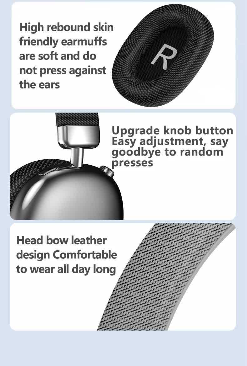 Green Comfortable Over-Ear Headphones | Hi-Fi Sound | Long Battery | Swivel Control