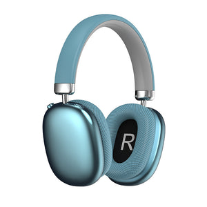 Blue Comfortable Over-Ear Headphones | Hi-Fi Sound | Long Battery | Swivel Control