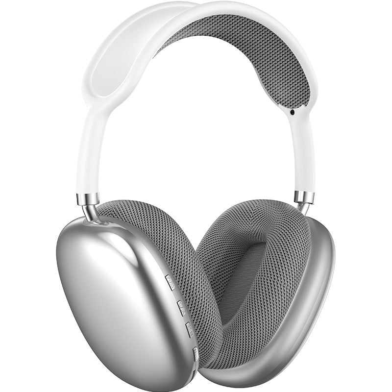 Silver Immersive 3D Audio Headphones | Wireless | Over-Ear Comfort | Type-C Charging