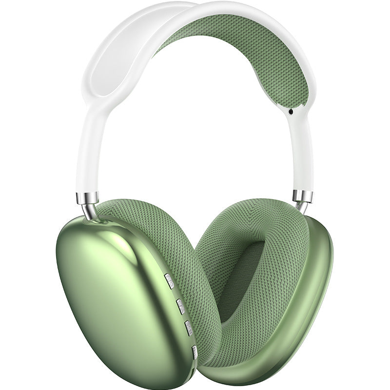 Green Immersive 3D Audio Headphones | Wireless | Over-Ear Comfort | Type-C Charging