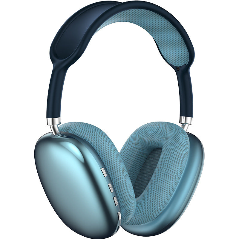 Blue Immersive 3D Audio Headphones | Wireless | Over-Ear Comfort | Type-C Charging