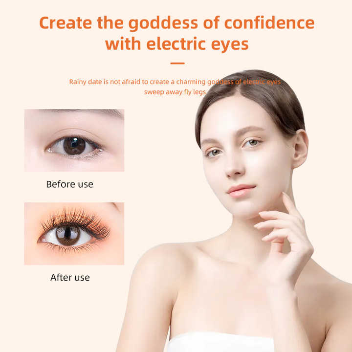 Pink Heated Eyelash Curler | 3 Temperature Settings | Long-Lasting Curl | Mini Electric Lash Curler