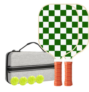 Carbon Fiber Pickleball Paddle Set | T700 | 2 Paddles + 4 Balls + Carry Bag | Set 5