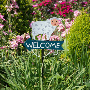 Garden Stakes | Rooster Metal Design | Colourful Welcome Yard Decor