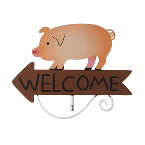 Garden Stakes | Rooster Metal Design | Colourful Welcome Yard Decor