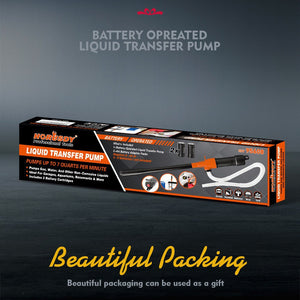 Battery-Powered Electric Oil Pump | 46x11x6cm | Fuel Extraction Pump for Car Fuel Tanks