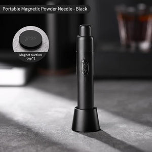 Telescopic Magnetic Coffee Tamper Needle | Black | Stainless Steel | Espresso Tool
