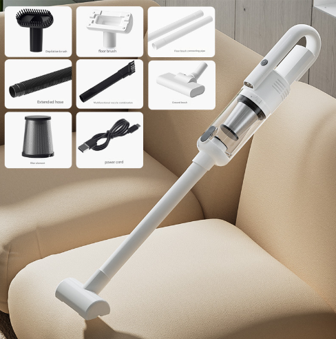 Cordless Vacuum Cleaner | Long Version | Stick & Handheld | High Suction | Pet Hair | USB Rechargeable