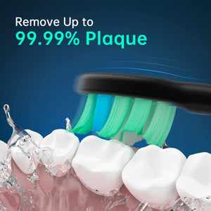 Advanced Electric Toothbrush with 5 Modes and 8 Brush Heads(Pink)