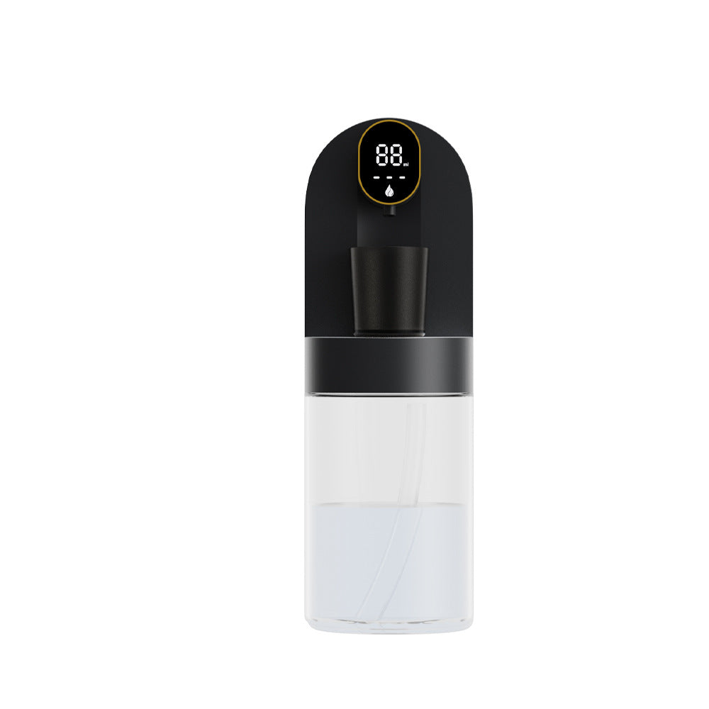 Smart Mouthwash Dispenser | Black | 4-Level | LED Display | 2000mAh | Magnetic Cups