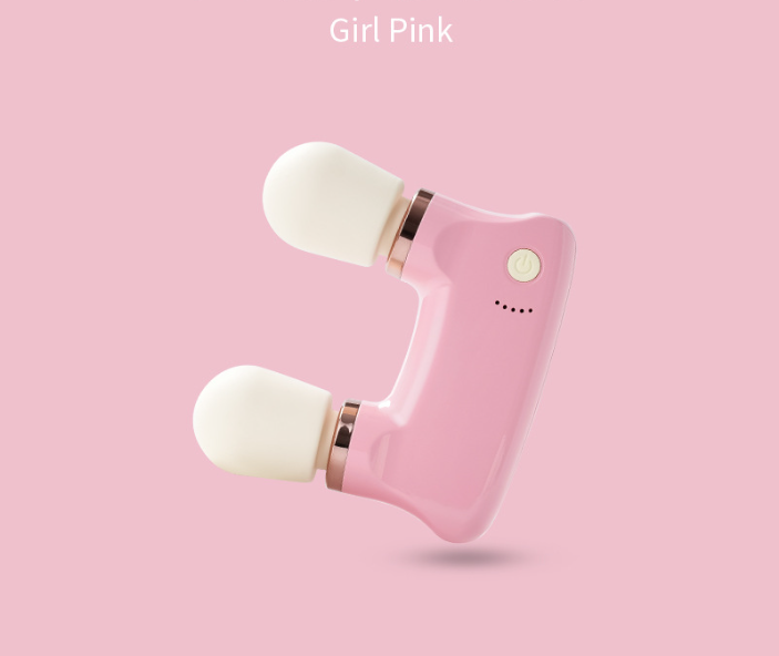 Mini Massager | Pink | Dual Head | 5 Modes | Quiet | USB-C Rechargeable