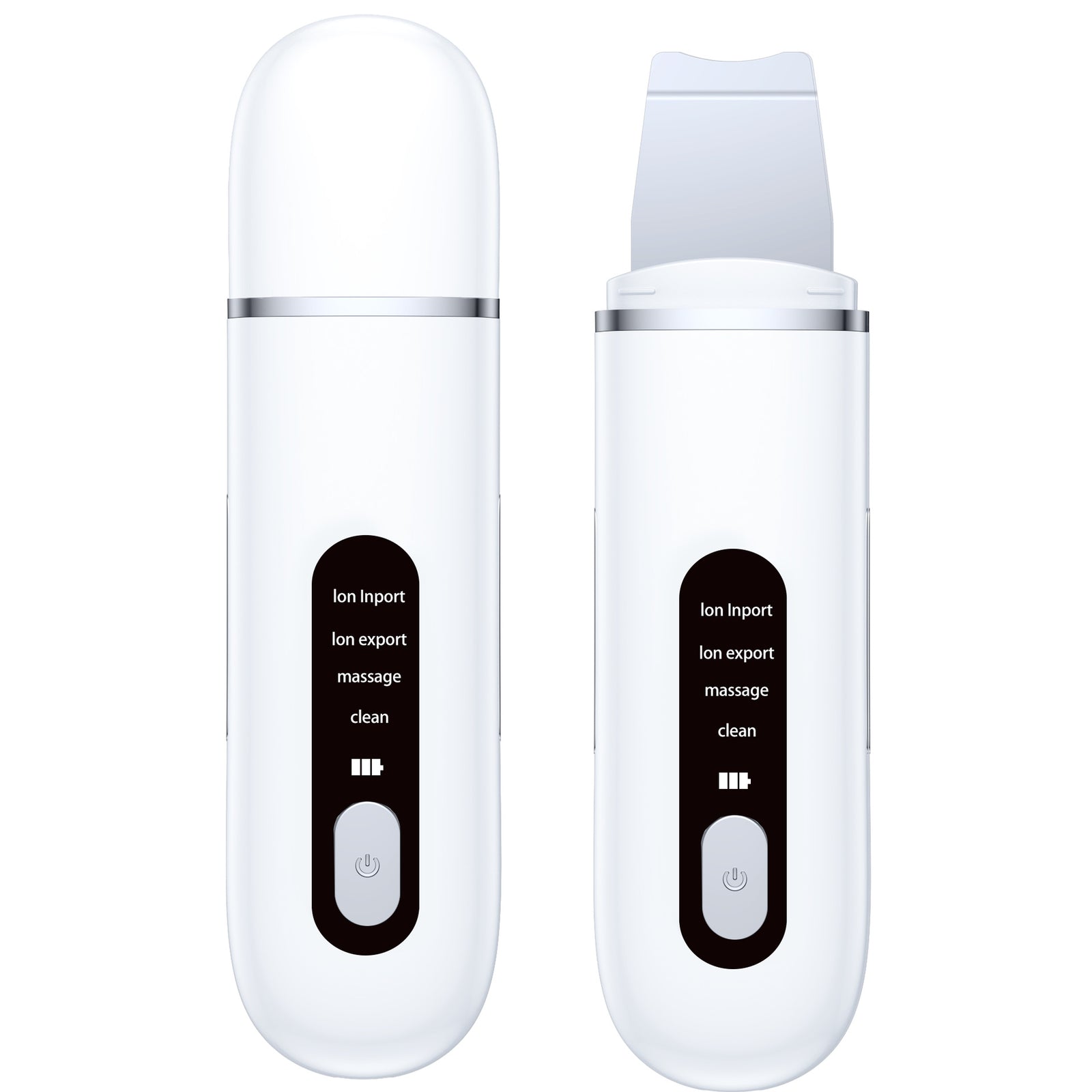 Ultrasonic Facial Spatula | Rechargeable | Deep Pore Cleanser | Exfoliator