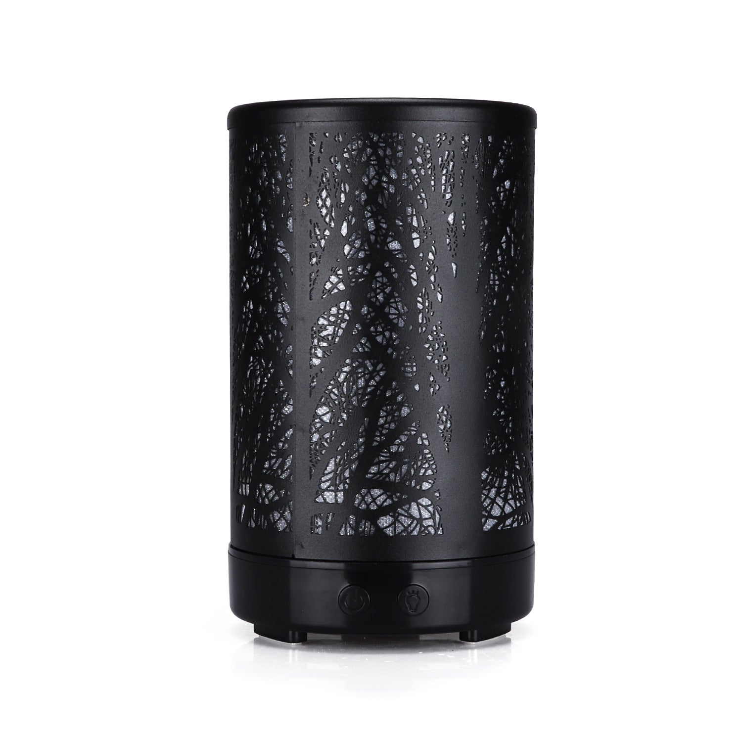 Iron Aroma Diffuser | 100ml | Black Forest Design | 7-Colour LED | Cool Mist Humidifier