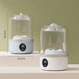 Mini Washing Machine | Blue | Rechargeable USB-C | For Travel, Delicates, Socks