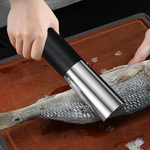 Electric Fish Scaler | Cordless | Stainless Steel Blade | 3000mAh Rechargeable | Mess-Free Cleaning