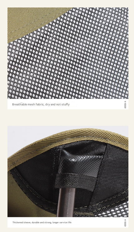 Folding Camping Chair | Portable & Lightweight | High-Back Aluminium Frame | Oxford Fabric | Side Pocket | Black