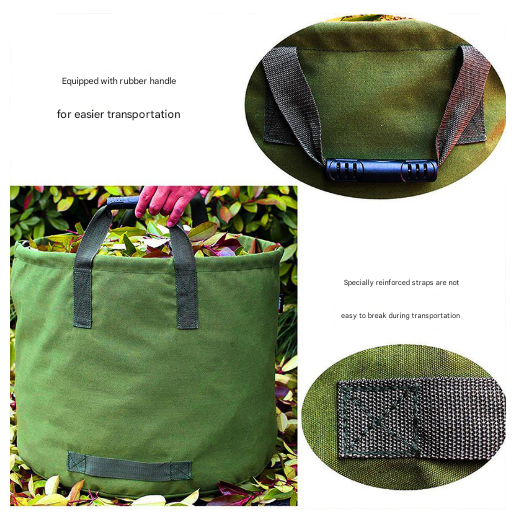 Durable Leaf Collection Bag | Green | Reusable Garden Waste Sack
