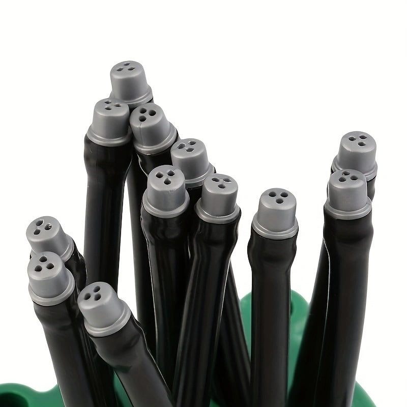 3pc 360° Multi-Head Garden Sprinkler Set | Efficient Lawn Watering | Irrigation Kit