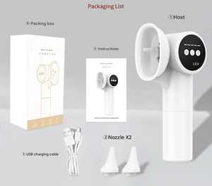 Electric Ear Wax Remover | Irrigation System | 5 Modes | USB-C | Hot Air Drying | White