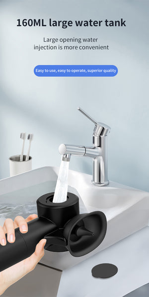 Electric Ear Wax Remover | Irrigation System | 5 Modes | USB-C | Hot Air Drying | White