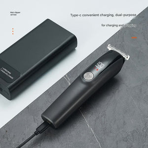 Men’s Grooming Kit | 5-in-1 | Cordless Clipper + Trimmer | Electroplating Gun Finish