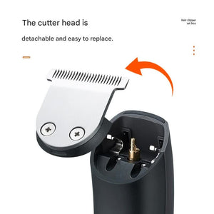 Men’s Grooming Kit | 5-in-1 | Cordless Clipper + Trimmer | Electroplating Gun Finish