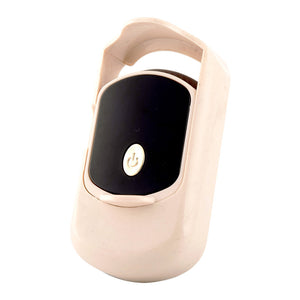 Electric Heated Eyelash Curler | 55°C Constant Temp | LED Display | Rechargeable | Gentle Curl | Beige