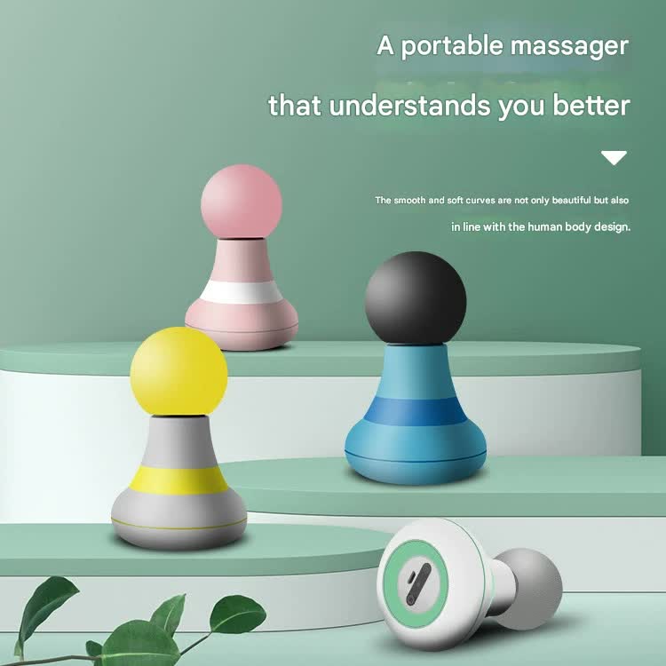 Mini Fascia Massage Gun | Deep Tissue Percussion | Quiet Motor | Portable Design | Blue