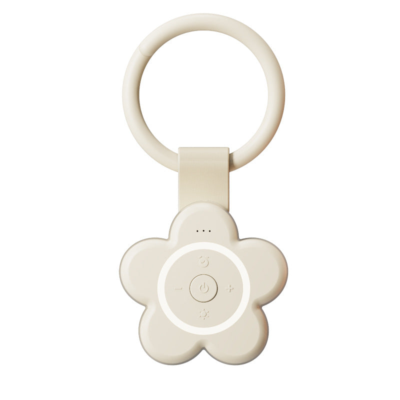 White Noise Sleep Aid & Night Light | Portable | Soothing Sounds | Beige