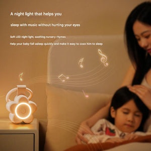 White Noise Sleep Aid & Night Light | Portable | Soothing Sounds | Beige