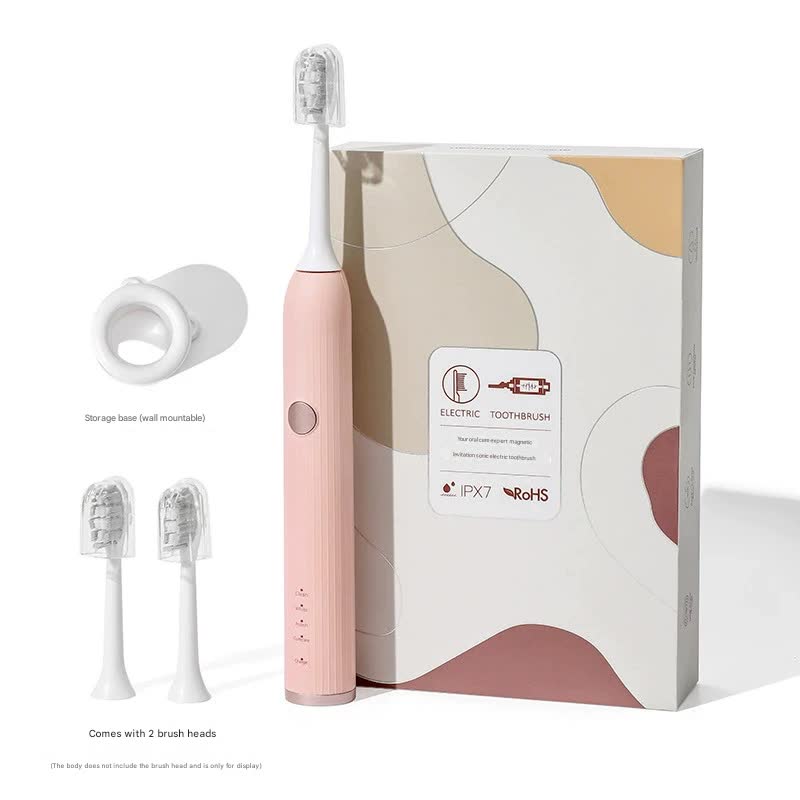 Sonic Electric Toothbrush | 8 Modes | 300-Day Battery | Gentle Cleaning | Pink