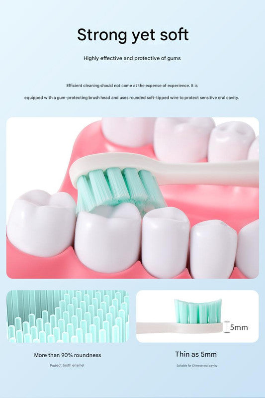 Sonic Electric Toothbrush | 8 Modes | 300-Day Battery | Gentle Cleaning | Blue