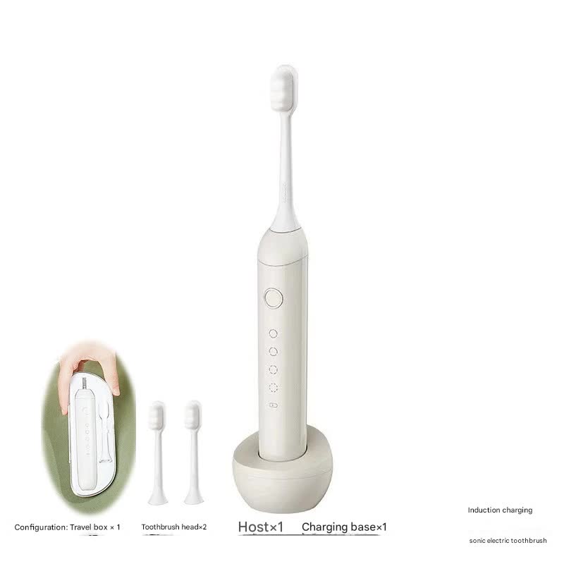 Sonic Electric Toothbrush | 31000 VPM | 4 Modes | Soft Bristles | White