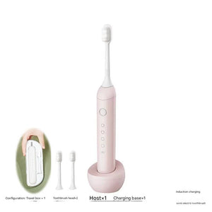 Sonic Electric Toothbrush | 31000 VPM | 4 Modes | Soft Bristles | Pink