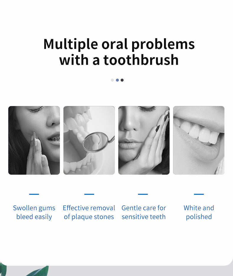 Sonic Electric Toothbrush | Professional | 5 Modes | 40000 VPM | 180-Day Battery | 4 Brush Heads | White