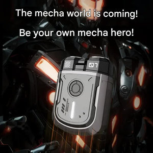 K002 Mini Electric Shaver | 3D Floating Head | IPX7 Waterproof | Type-C Charging | Black