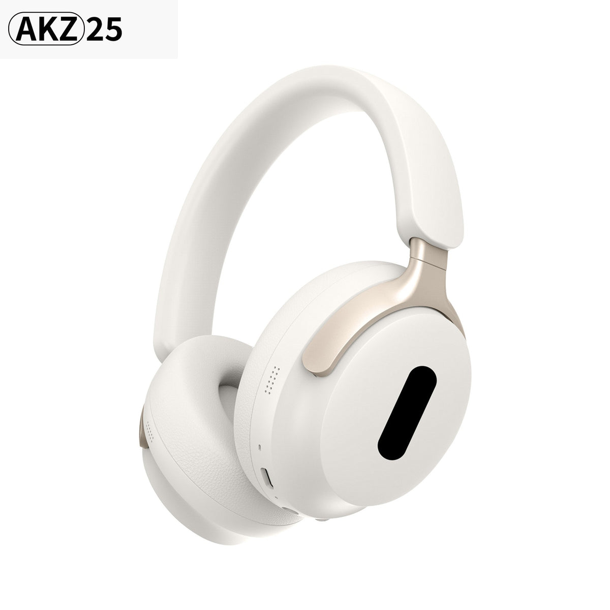AKZ 25 Wireless Headphones | Over-Ear | Bluetooth 5.3 | Hi-Fi Audio | Long Battery | White