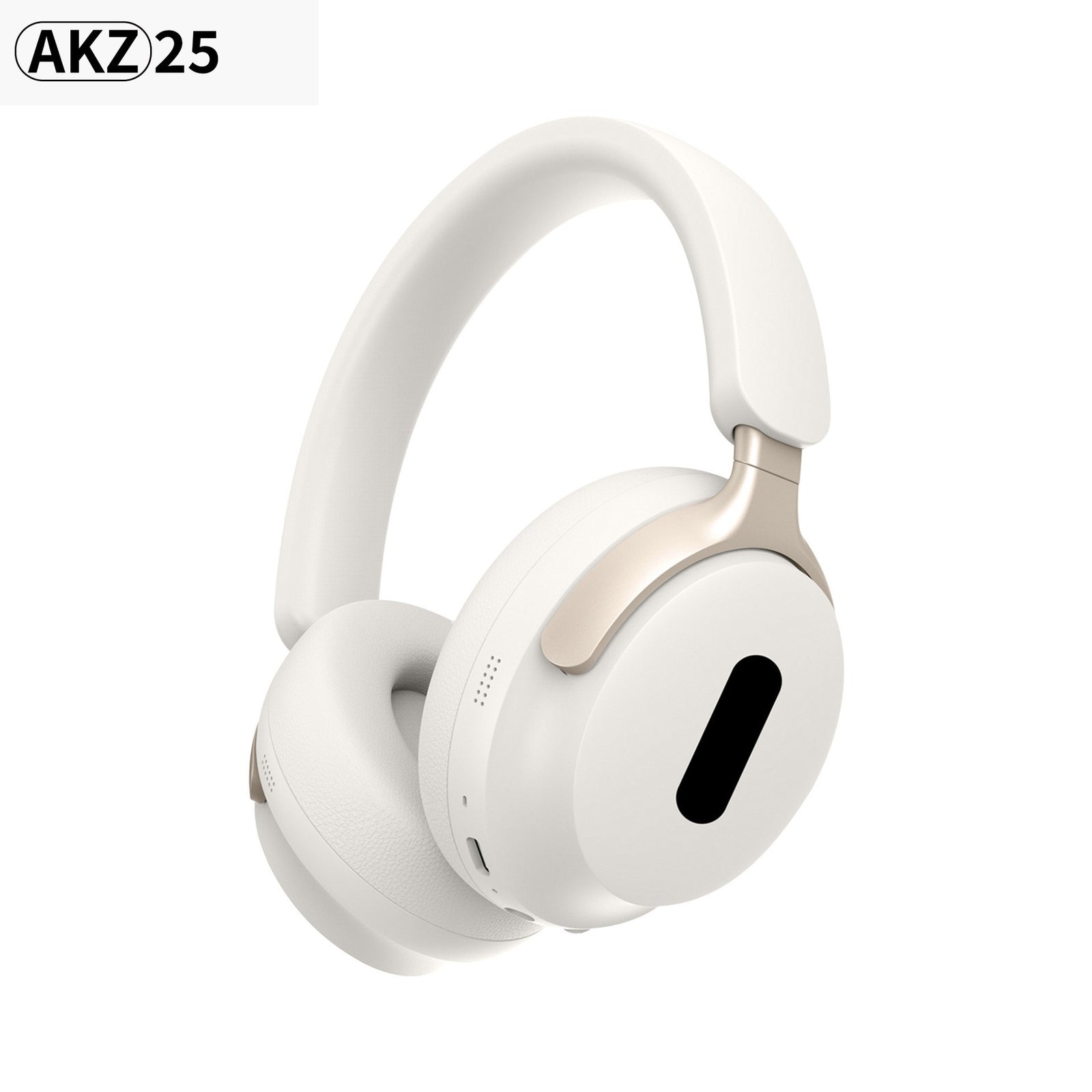 AKZ 25 Wireless Headphones | Over-Ear | Bluetooth 5.3 | Hi-Fi Audio | Long Battery | White
